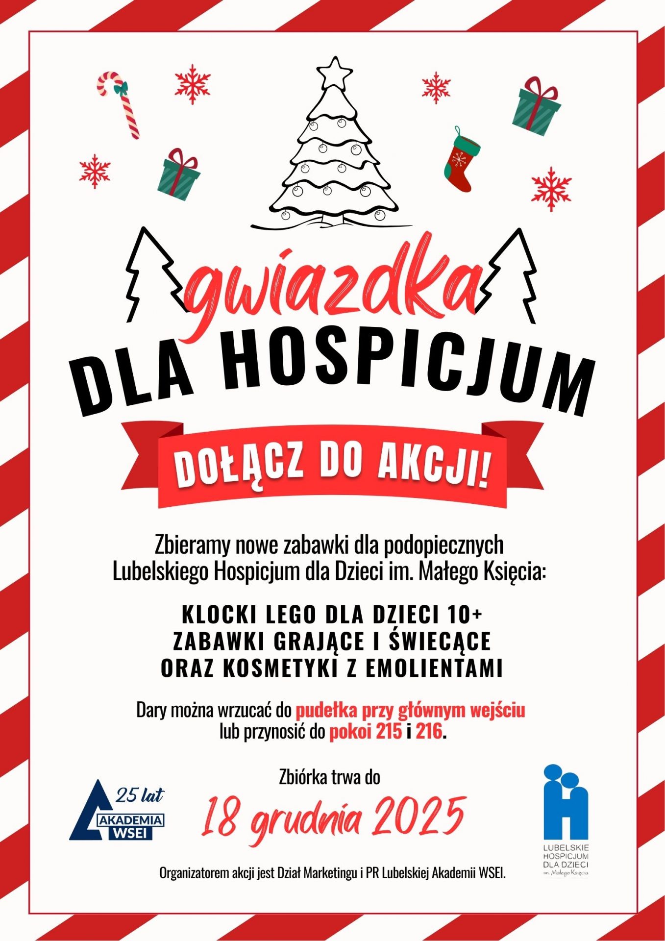 Lubelska Akademia WSEI – Gwiazdka-dla-Hospicjum-plakat