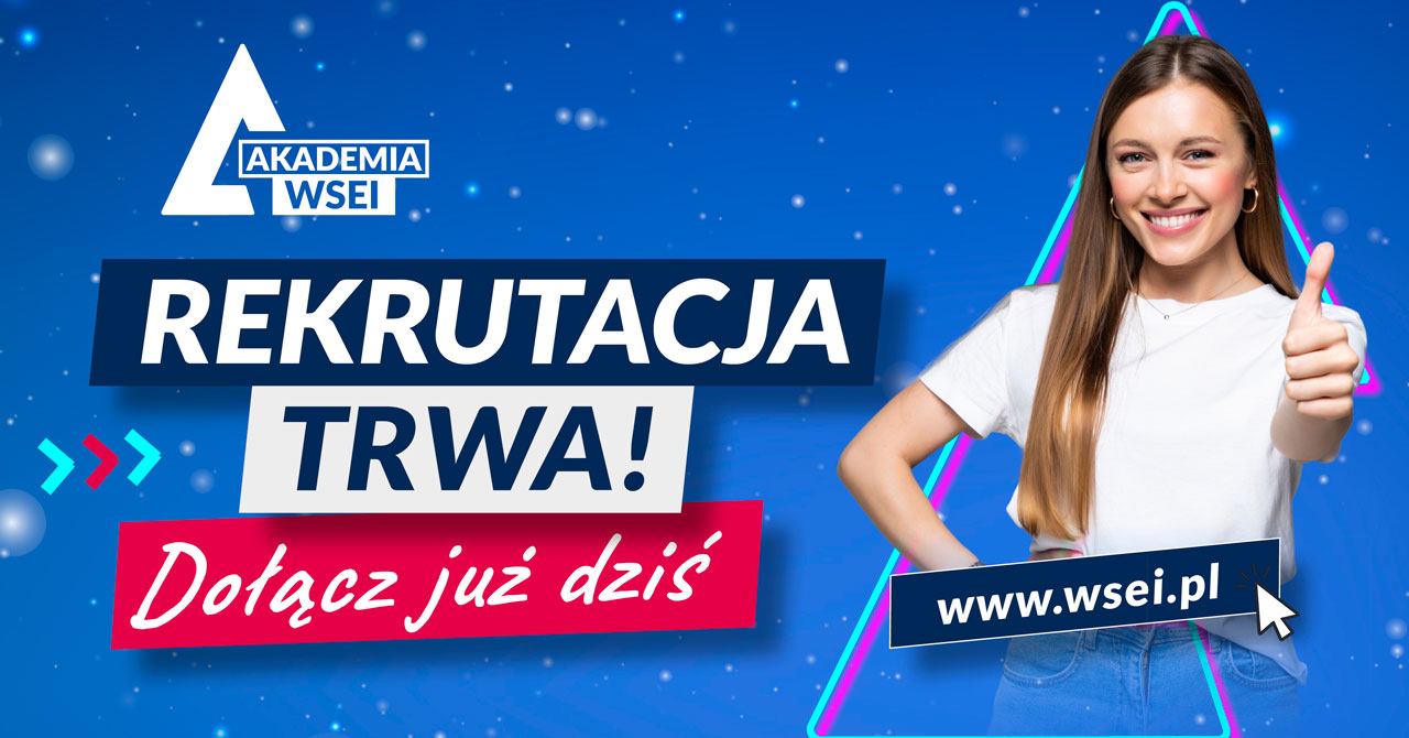 Lubelska Akademia WSEI – popup – Rekcutacja 2026-2027