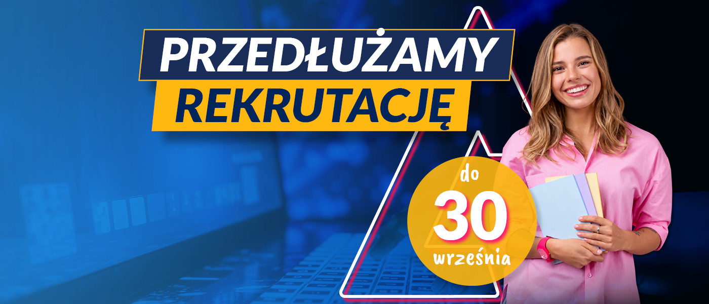 Lubelska Akademia WSEI_slajder_przedłużamy rekrutację